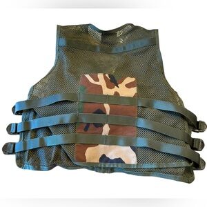 Genuine Military Woodland Combat Camo Mesh Tactical Vest